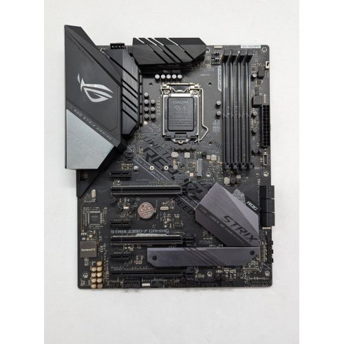 Материнська плата Asus ROG STRIX Z390-F GAMING (s1151-v2, Intel Z390) (Відновлено продавцем, 674743) купити з перевіркою сумісності: огляд, характеристики, ціна у Києві, Львові, Вінниці, Хмельницькому, Івано-Франківську, Україні | інтернет-магазин TELEMART.UA фото