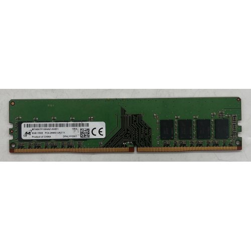 Купить Озу Micron DDR4 8GB 2666Mhz (MTA8ATF1G64AZ-2G6E1) (Восстановлено продавцом, 674749) с проверкой совместимости: обзор, характеристики, цена в Киеве, Днепре, Одессе, Харькове, Украине | интернет-магазин TELEMART.UA фото