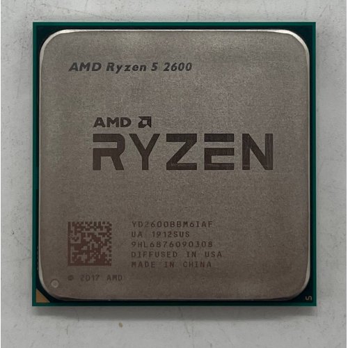 Процесор AMD Ryzen 5 2600 3.4(3.9)GHz 16MB sAM4 Tray (YD2600BBM6IAF) (Відновлено продавцем, 674758) купити з перевіркою сумісності: огляд, характеристики, ціна у Києві, Львові, Вінниці, Хмельницькому, Івано-Франківську, Україні | інтернет-магазин TELEMART.UA фото