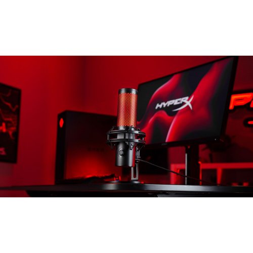 Купити Мікрофон HyperX QuadCast 2 (872V1AA) Black - ціна в Києві, Львові, Вінниці, Хмельницькому, Франківську, Україні | інтернет-магазин TELEMART.UA фото