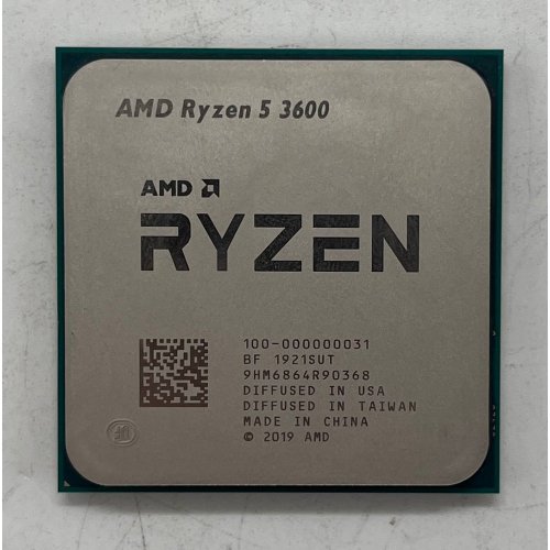 Процесор AMD Ryzen 5 3600 3.6(4.2)GHz 32MB sAM4 Tray (100-000000031) (Відновлено продавцем, 674763) купити з перевіркою сумісності: огляд, характеристики, ціна у Києві, Львові, Вінниці, Хмельницькому, Івано-Франківську, Україні | інтернет-магазин TELEMART.UA фото