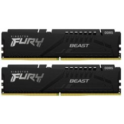 Уцінка озп Kingston DDR5 32GB (2x16GB) 5200Mhz FURY Beast (KF552C36BBEK2-32) (Сліди використання, 674797)