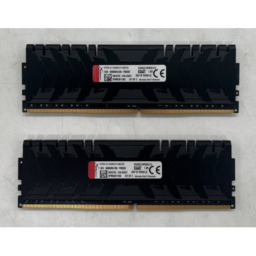 Купить Озу HyperX DDR4 16GB (2x8GB) 3200Mhz Predator (HX432C16PB3K2/16) (Восстановлено продавцом, 674805) с проверкой совместимости: обзор, характеристики, цена в Киеве, Днепре, Одессе, Харькове, Украине | интернет-магазин TELEMART.UA фото