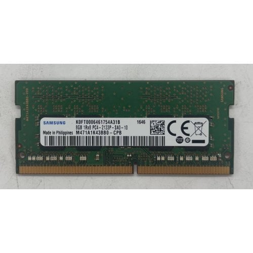 Озп Samsung SODIMM DDR4 8GB 2133Mhz (M471A1K43BB0-CPB) (Відновлено продавцем, 675003) купити з перевіркою сумісності: огляд, характеристики, ціна у Києві, Львові, Вінниці, Хмельницькому, Івано-Франківську, Україні | інтернет-магазин TELEMART.UA фото