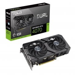 Видеокарта Asus Dual GeForce RTX 4070 EVO 12288MB (DUAL-RTX4070-12GD6-EVO)