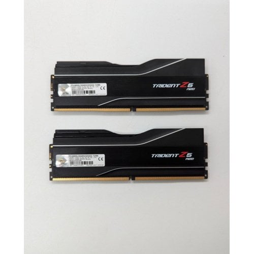 Озп G.Skill DDR5 64GB (2x32GB) 6000Mhz Trident Z5 Neo (F5-6000J3040G32GX2-TZ5N) (Відновлено продавцем, 675012) купити з перевіркою сумісності: огляд, характеристики, ціна у Києві, Львові, Вінниці, Хмельницькому, Івано-Франківську, Україні | інтернет-магазин TELEMART.UA фото