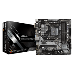 Материнська плата AsRock B450M Pro4 (sAM4, AMD B450) (Відновлено продавцем, 675048)