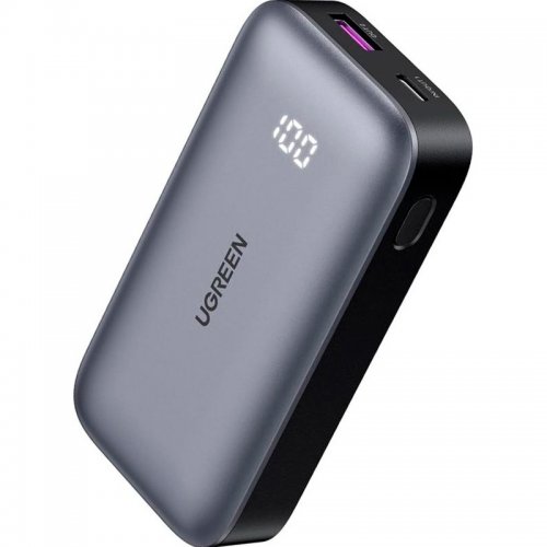 Купить Powerbank Ugreen PB502 10000mAh 30W (25185) Grey - цена в Харькове, Киеве, Днепре, Одессе
в интернет-магазине Telemart фото