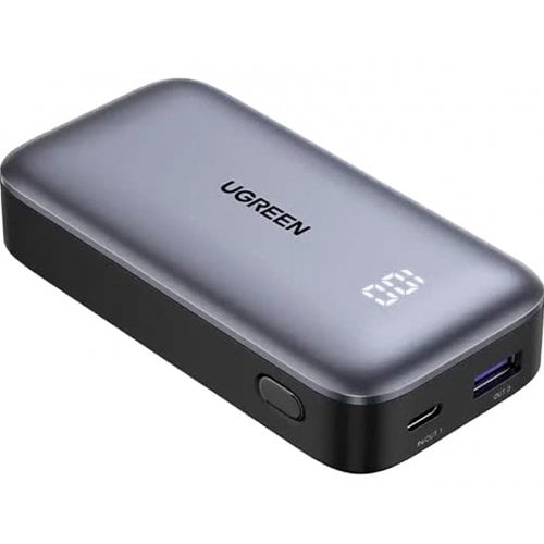 Купить Powerbank Ugreen PB502 10000mAh 30W (25185) Grey - цена в Харькове, Киеве, Днепре, Одессе
в интернет-магазине Telemart фото