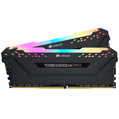 Купить Озу Corsair DDR4 16GB (2x8GB) 2666Mhz Vengeance RGB Pro (CMW16GX4M2A2666C16) Black (Восстановлено продавцом, 675074) с проверкой совместимости: обзор, характеристики, цена в Киеве, Днепре, Одессе, Харькове, Украине | интернет-магазин TELEMART.UA фото