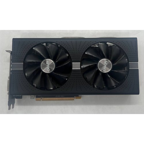 Відеокарта Sapphire Radeon RX 580 NITRO+ 8192MB (11265-01-20G) (Відновлено продавцем, 675076) купити з перевіркою сумісності: огляд, характеристики, ціна у Києві, Львові, Вінниці, Хмельницькому, Івано-Франківську, Україні | інтернет-магазин TELEMART.UA фото