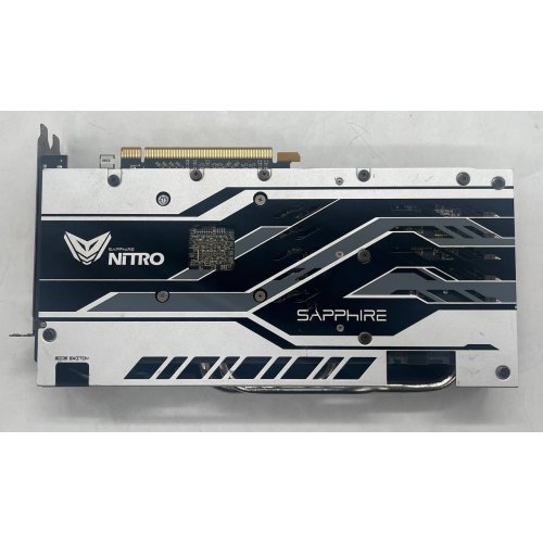 Купить Видеокарта Sapphire Radeon RX 580 NITRO+ 8192MB (11265-01-20G) (Восстановлено продавцом, 675076) с проверкой совместимости: обзор, характеристики, цена в Киеве, Днепре, Одессе, Харькове, Украине | интернет-магазин TELEMART.UA фото