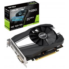 Видеокарта Asus GeForce GTX 1660 SUPER Phoenix OC 6144MB (PH-GTX1660S-O6G) (Восстановлено продавцом, 675084)