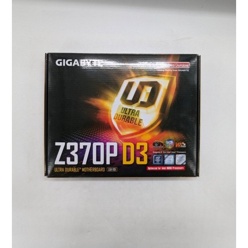 Купить Материнская плата Gigabyte Z370P D3 (s1151, Intel Z370) (Восстановлено продавцом, 675087) с проверкой совместимости: обзор, характеристики, цена в Киеве, Днепре, Одессе, Харькове, Украине | интернет-магазин TELEMART.UA фото