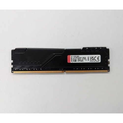 Озп Kingston DDR4 8GB 2666Mhz FURY Beast Black (KF426C16BB/8) (Відновлено продавцем, 675140) купити з перевіркою сумісності: огляд, характеристики, ціна у Києві, Львові, Вінниці, Хмельницькому, Івано-Франківську, Україні | інтернет-магазин TELEMART.UA фото