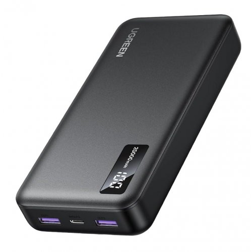 Купить Powerbank Ugreen PB312 20000mAh 20W (25683) Black - цена в Харькове, Киеве, Днепре, Одессе
в интернет-магазине Telemart фото