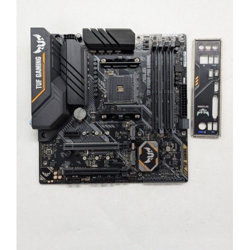 Купить Материнская плата Asus TUF B450M-PRO GAMING (sAM4, AMD B450) (Восстановлено продавцом, 675168) с проверкой совместимости: обзор, характеристики, цена в Киеве, Днепре, Одессе, Харькове, Украине | интернет-магазин TELEMART.UA фото