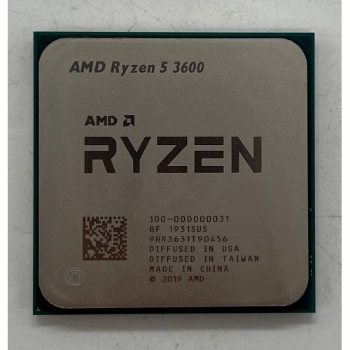 Процесор AMD Ryzen 5 3600 3.6(4.2)GHz 32MB sAM4 Tray (100-000000031) (Відновлено продавцем, 675169) купити з перевіркою сумісності: огляд, характеристики, ціна у Києві, Львові, Вінниці, Хмельницькому, Івано-Франківську, Україні | інтернет-магазин TELEMART.UA фото