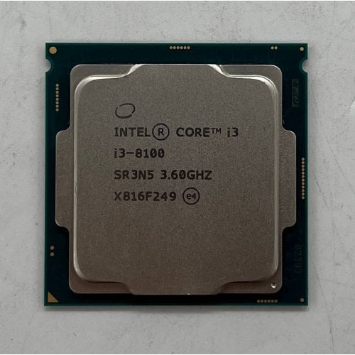 Купить Процессор Intel Core i3-8100 3.6GHz 6MB s1151 Tray (CM8068403377308) (Восстановлено продавцом, 675172) с проверкой совместимости: обзор, характеристики, цена в Киеве, Днепре, Одессе, Харькове, Украине | интернет-магазин TELEMART.UA фото