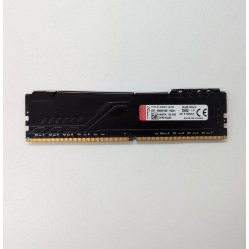 Озп HyperX DDR4 16GB 2666Mhz Fury Black (HX426C16FB3/16) (Відновлено продавцем, 675173) купити з перевіркою сумісності: огляд, характеристики, ціна у Києві, Львові, Вінниці, Хмельницькому, Івано-Франківську, Україні | інтернет-магазин TELEMART.UA фото