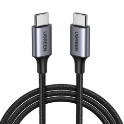 Кабель Ugreen US261 USB Type-C to USB Type-C 60W 0.5m (50149) Black