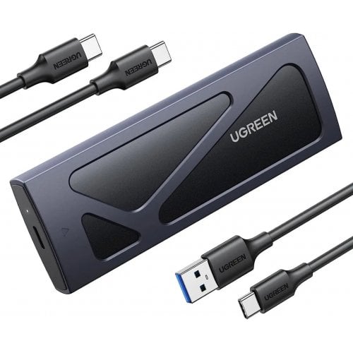 Купить Внешний карман Ugreen CM578 M.2 NVME - USB (15512) Black - цена в Харькове, Киеве, Днепре, Одессе
в интернет-магазине Telemart фото