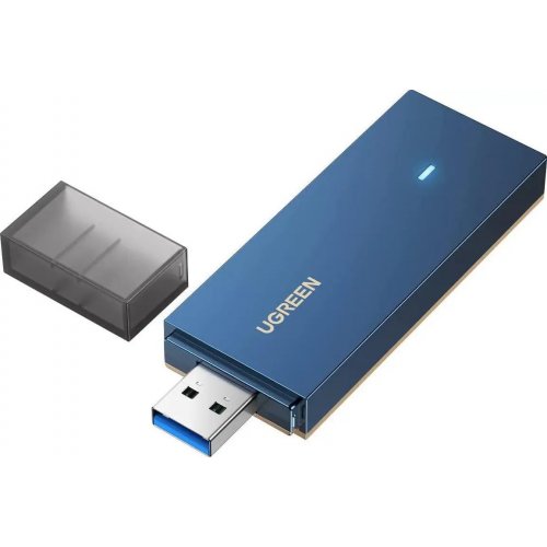 Купить Wi-Fi адаптер Ugreen CM499 AX1800 USB Adapter (90340) Blue - цена в Харькове, Киеве, Днепре, Одессе
в интернет-магазине Telemart фото