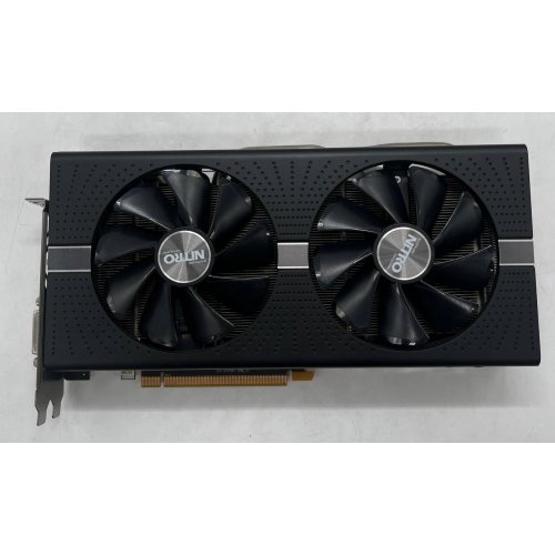 Відеокарта Sapphire Radeon RX 580 NITRO+ 4096MB (11265-07-20G) (Відновлено продавцем, 675217) купити з перевіркою сумісності: огляд, характеристики, ціна у Києві, Львові, Вінниці, Хмельницькому, Івано-Франківську, Україні | інтернет-магазин TELEMART.UA фото