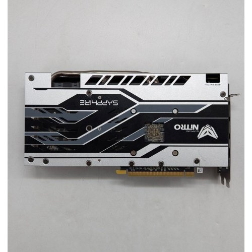 Купить Видеокарта Sapphire Radeon RX 590 NITRO+ 8192MB (11289-02-20G) (Восстановлено продавцом, 675218) с проверкой совместимости: обзор, характеристики, цена в Киеве, Днепре, Одессе, Харькове, Украине | интернет-магазин TELEMART.UA фото