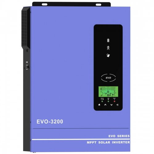 Купить Гибридный солнечный инвертор Anern EVO 24V 3000W (SCI-EVO-3200) - цена в Харькове, Киеве, Днепре, Одессе
в интернет-магазине Telemart фото