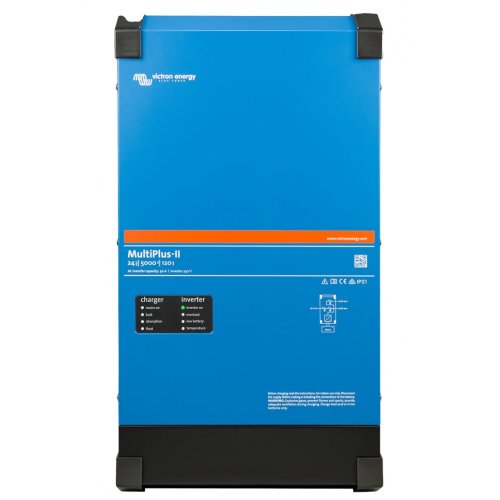 Купити Гібридний сонячний інвертор Victron Energy MultiPlus II 24V 4000W (24/5000/120-50) - ціна в Києві, Львові, Вінниці, Хмельницькому, Франківську, Україні | інтернет-магазин TELEMART.UA фото