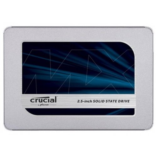 Купить Ssd-диск Crucial MX500 TLC 1TB 2.5" (CT1000MX500SSD1) (Восстановлено продавцом, 675374) с проверкой совместимости: обзор, характеристики, цена в Киеве, Днепре, Одессе, Харькове, Украине | интернет-магазин TELEMART.UA фото