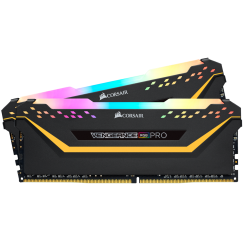 Озу Corsair DDR4 16GB (2x8GB) 3200Mhz Vengeance RGB Pro Black TUF Gaming Edition (CMW16GX4M2C3200C16-TUF) (Восстановлено продавцом, 675376)