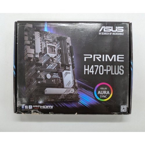 Материнська плата Asus PRIME H470M-PLUS (s1200, Intel H470) (Відновлено продавцем, 675409) купити з перевіркою сумісності: огляд, характеристики, ціна у Києві, Львові, Вінниці, Хмельницькому, Івано-Франківську, Україні | інтернет-магазин TELEMART.UA фото