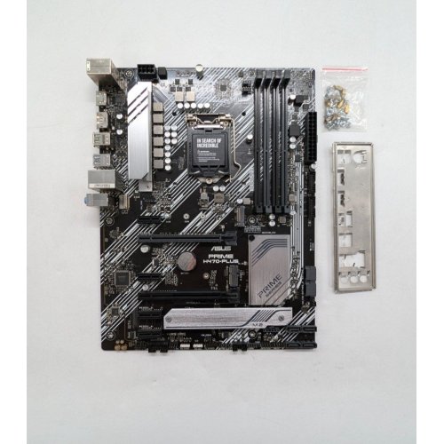 Купить Материнская плата Asus PRIME H470M-PLUS (s1200, Intel H470) (Восстановлено продавцом, 675409) с проверкой совместимости: обзор, характеристики, цена в Киеве, Днепре, Одессе, Харькове, Украине | интернет-магазин TELEMART.UA фото