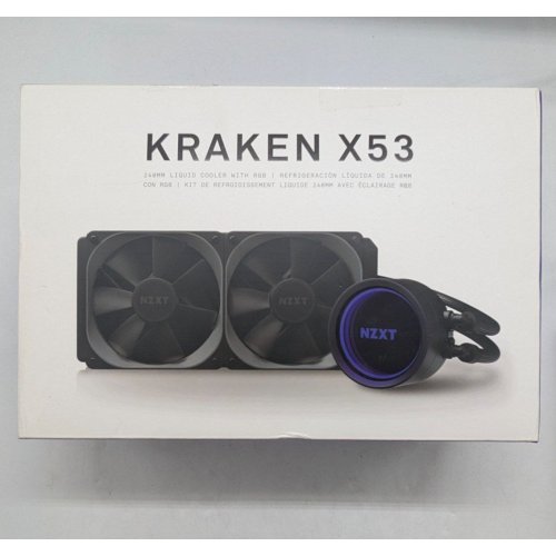 Купить Готовая сво NZXT Kraken X53 (RL-KRX53-01) (Восстановлено продавцом, 675466) с проверкой совместимости: обзор, характеристики, цена в Киеве, Днепре, Одессе, Харькове, Украине | интернет-магазин TELEMART.UA фото