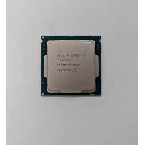 Процесор Intel Core i3-9100F 3.6(4.2)GHz 6MB s1151 Tray (CM8068403358820) (Відновлено продавцем, 675482) купити з перевіркою сумісності: огляд, характеристики, ціна у Києві, Львові, Вінниці, Хмельницькому, Івано-Франківську, Україні | інтернет-магазин TELEMART.UA фото