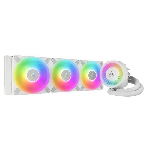 Купить Готовая сво Arctic Liquid Freezer III 360 A-RGB (ACFRE00152A) White (Восстановлено продавцом, 675501) с проверкой совместимости: обзор, характеристики, цена в Киеве, Днепре, Одессе, Харькове, Украине | интернет-магазин TELEMART.UA фото