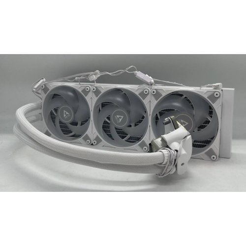 Готова сво Arctic Liquid Freezer III 360 A-RGB (ACFRE00152A) White (Відновлено продавцем, 675501) купити з перевіркою сумісності: огляд, характеристики, ціна у Києві, Львові, Вінниці, Хмельницькому, Івано-Франківську, Україні | інтернет-магазин TELEMART.UA фото