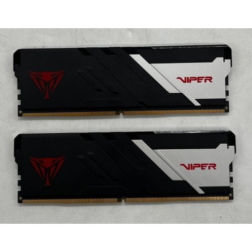 Озп Patriot DDR5 32GB (2x16GB) 6800Mhz Viper Venom (PVV532G680C34K) (Відновлено продавцем, 675505) купити з перевіркою сумісності: огляд, характеристики, ціна у Києві, Львові, Вінниці, Хмельницькому, Івано-Франківську, Україні | інтернет-магазин TELEMART.UA фото