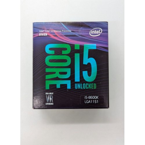 Процесор Intel Core i5-8600K 3.6(4.3)GHz 9MB s1151 Box (BX80684I58600K) (Відновлено продавцем, 675507) купити з перевіркою сумісності: огляд, характеристики, ціна у Києві, Львові, Вінниці, Хмельницькому, Івано-Франківську, Україні | інтернет-магазин TELEMART.UA фото