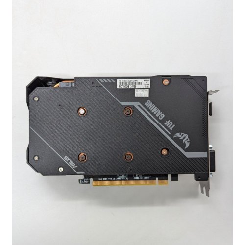 Відеокарта Asus TUF GeForce GTX 1660 Ti Evo OC 6144MB (TUF-GTX1660TI-O6G-EVO-GAMING) (Відновлено продавцем, 675514) купити з перевіркою сумісності: огляд, характеристики, ціна у Києві, Львові, Вінниці, Хмельницькому, Івано-Франківську, Україні | інтернет-магазин TELEMART.UA фото