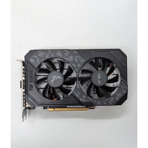 Відеокарта Asus TUF GeForce GTX 1660 Ti Evo OC 6144MB (TUF-GTX1660TI-O6G-EVO-GAMING) (Відновлено продавцем, 675514) купити з перевіркою сумісності: огляд, характеристики, ціна у Києві, Львові, Вінниці, Хмельницькому, Івано-Франківську, Україні | інтернет-магазин TELEMART.UA фото