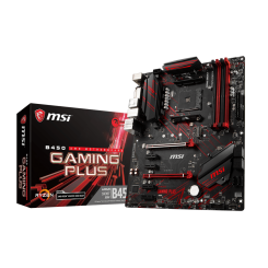 Материнская плата MSI B450 GAMING PLUS (sAM4, AMD B450) (Восстановлено продавцом, 675523)