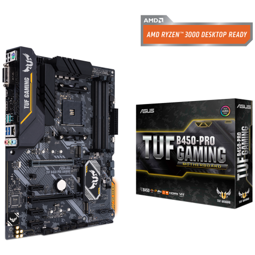 Купить Материнская плата Asus TUF B450-PRO GAMING (sAM4, AMD B450) (Восстановлено продавцом, 675525) с проверкой совместимости: обзор, характеристики, цена в Киеве, Днепре, Одессе, Харькове, Украине | интернет-магазин TELEMART.UA фото