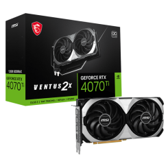 Уцінка відеокарта MSI GeForce RTX 4070 Ti VENTUS 2X OC 12288MB (RTX 4070 Ti VENTUS 2X 12G OC) (Сліди використання, 675532)