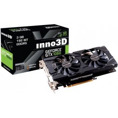 Видеокарта Inno3D GeForce GTX 1060 HerculeZ Twin X2 3072MB (N106F-2SDN-L5GS) (Восстановлено продавцом, 675535)