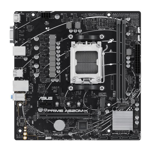 Photo Motherboard Asus PRIME A620M-K (sAM5, AMD A620) (Відновлено продавцем, 675766)