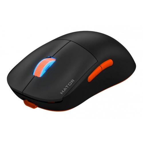 Купити Миша HATOR Quasar 2 Pro Wireless (HTM560BO) Black/Orange - ціна в Києві, Львові, Вінниці, Хмельницькому, Франківську, Україні | інтернет-магазин TELEMART.UA фото