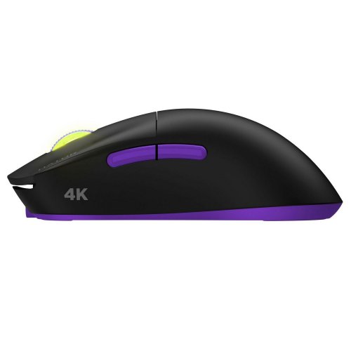 Купити Миша HATOR Quasar 2 Ultra 4K Wireless (HTM570BL) Black/Lilac - ціна в Києві, Львові, Вінниці, Хмельницькому, Франківську, Україні | інтернет-магазин TELEMART.UA фото